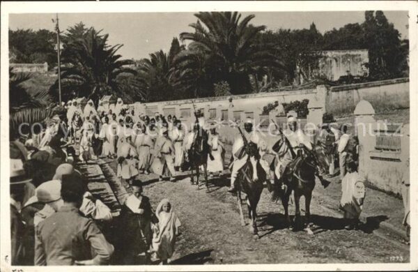 Tanger Tangier Tangiers Soldaten Pferde