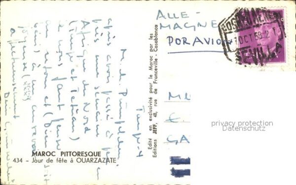Marokko Maroc Pittoresque Jour de fete Ouarzazate – Bild 2