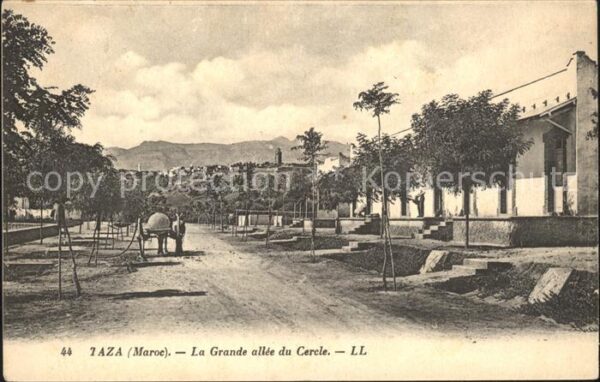 Taza Maroc La Grande allee du Cercle