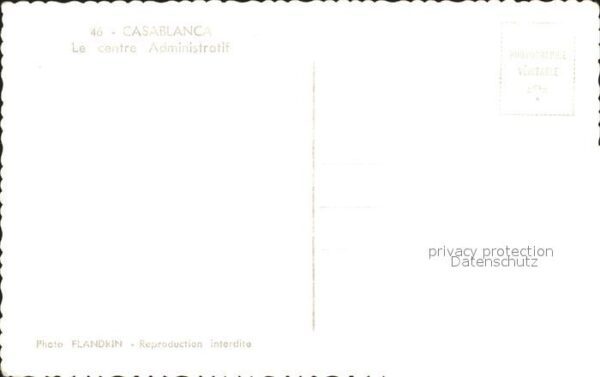 Casablanca Le centre Administratif Fliegeraufnahme – Bild 2