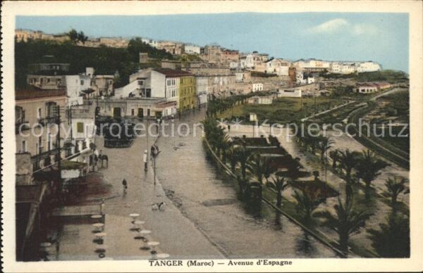 Tanger Tangier Tangiers Avenue Espagne