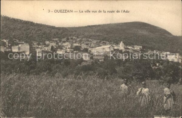Ouezzan La ville vue de la de Adir
