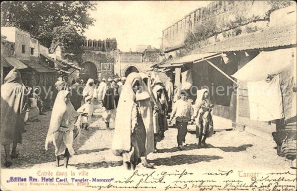 Tanger Tangier Tangiers Entree dans la ville