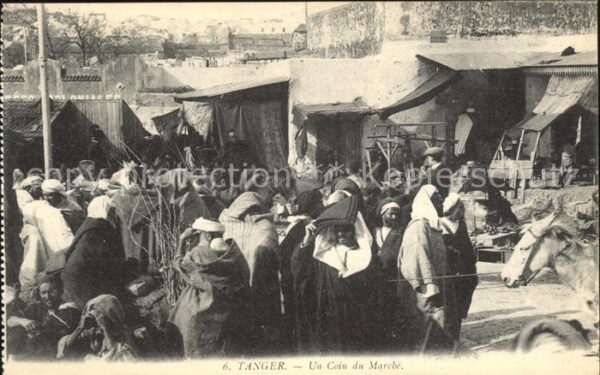 Tanger Tangier Tangiers Un Coin du Marche