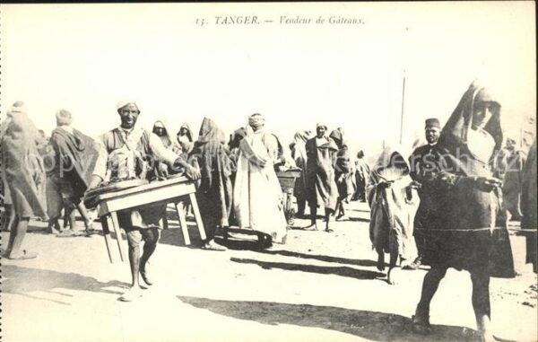 Tanger Tangier Tangiers Vendeur Gateaux