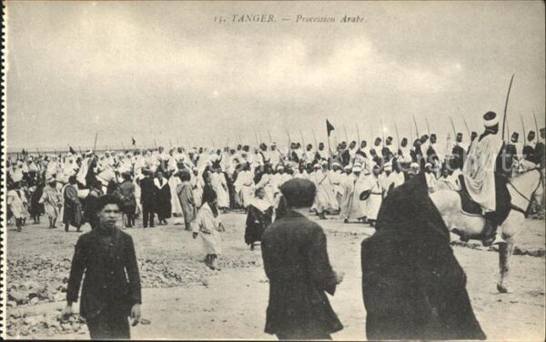 Tanger Tangier Tangiers Procession Arabe