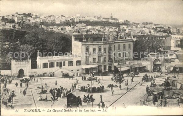 Tanger Tangier Tangiers Le Grand Sokko Casbah
