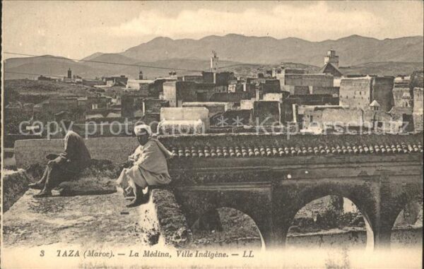 Taza Maroc La Medina Ville Indigene
