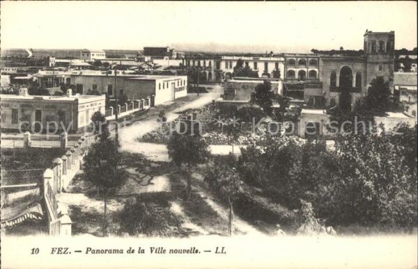 Fes Fez Maroc Panorama de la Ville nouvelle