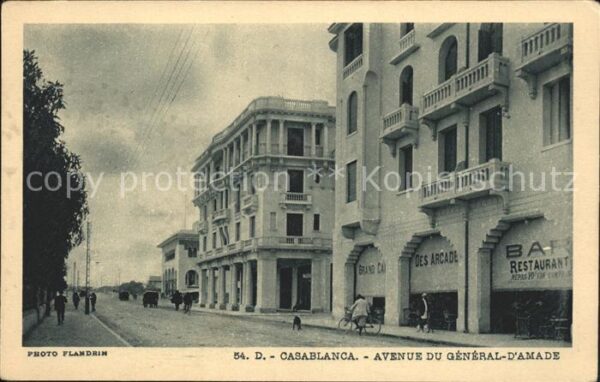 Casablanca Avenue General d_Amade