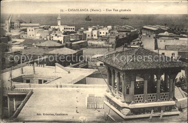 Casablanca Une Vue generale