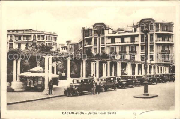 Casablanca Jardin Louis Gentil