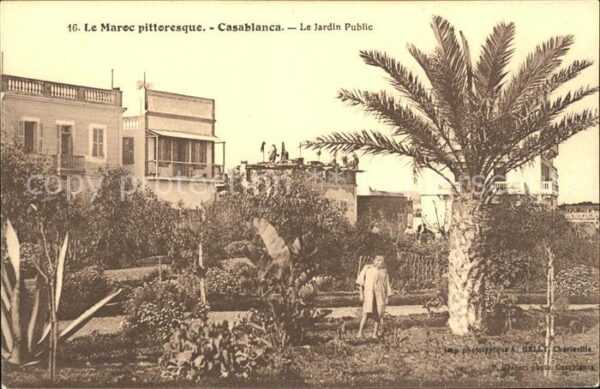 Casablanca Le Jardin Public