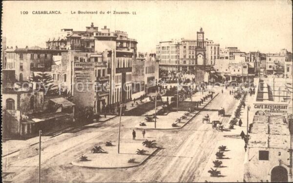 Casablanca Le Boulevard 4 Zouaves