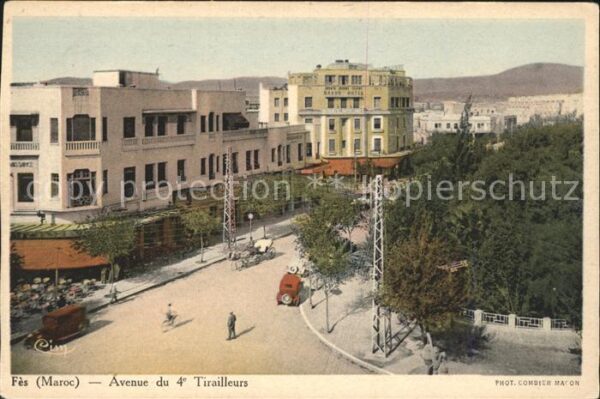 Fes Avenue 4e Tirailleurs