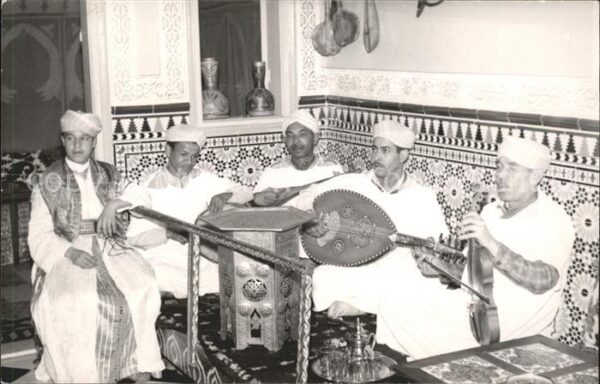 Marokko Maroc Musikinstrumente Männer