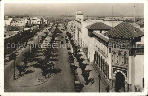 Casablanca Boulevard 4 eme Zouaves