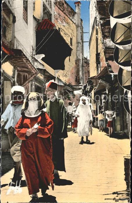 Maroc Marokko Rue en Médina