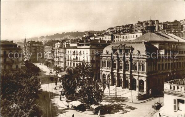 Alger Algerien Place Bresson Théatre