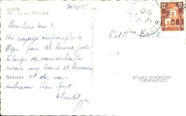 Alger Algerien La rue Michelet – Bild 2