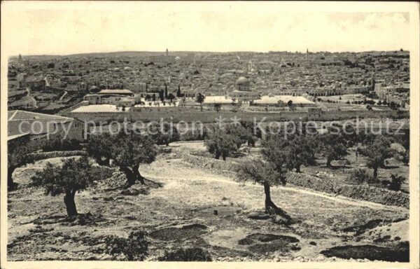 Jerusalem Yerushalayim Panorama View