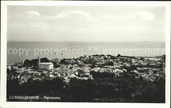 Lussingrande Veli Losinj Kroatien Panorama