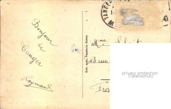 Tanger Tangier Tangiers Vue generale et la Baie – Bild 2