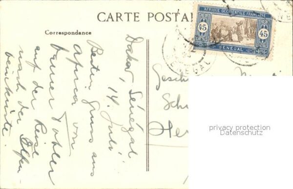 Dakar Palais du Gouvernement vu de l'Anse Ber – Bild 2