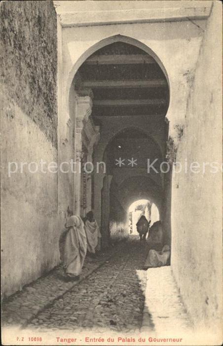 Tanger Tangier Tangiers Entree du Palais du Gouverneur