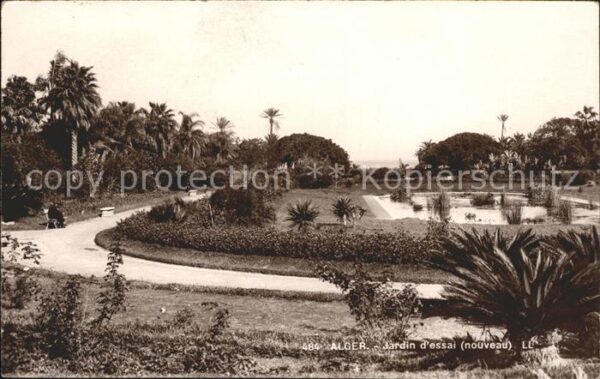 Alger Algerien Jardin d_essai nouveau