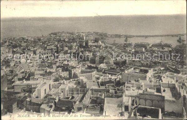Alger Algerien Vue de la Haute Ville et des Terasses M
