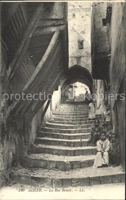 Alger Algerien La Rue Benali