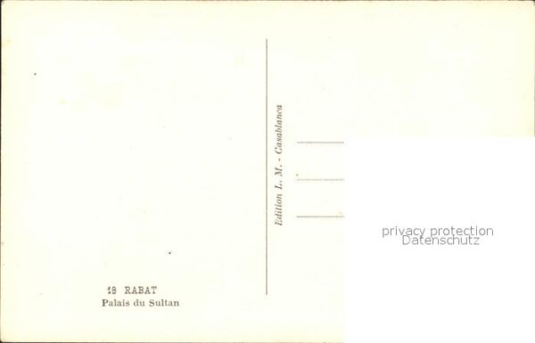 Rabat Marokko Palais du Sultan – Bild 2