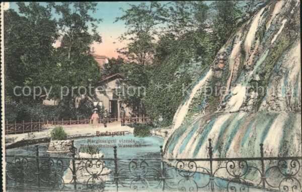 Budapest Margareteninsel Wasserfall