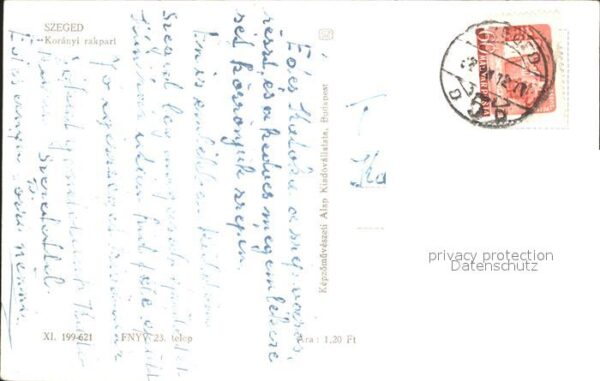 Szeged Koranyi rakpart – Bild 2