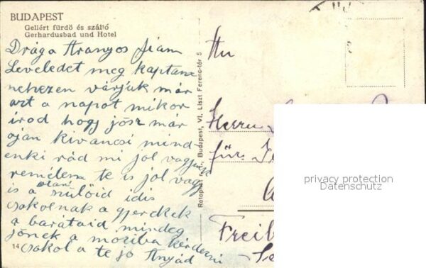 Budapest Gerhardusbad und Hotel – Bild 2