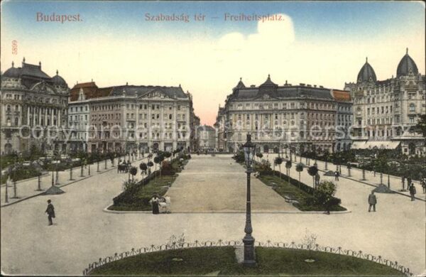 Budapest Freiheitsplatz