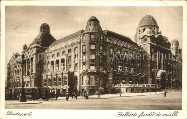 Budapest Gellert fürdö es szallo
