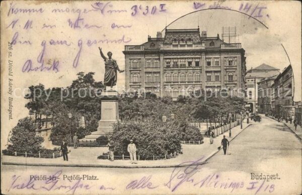Budapest Petöfi Platz