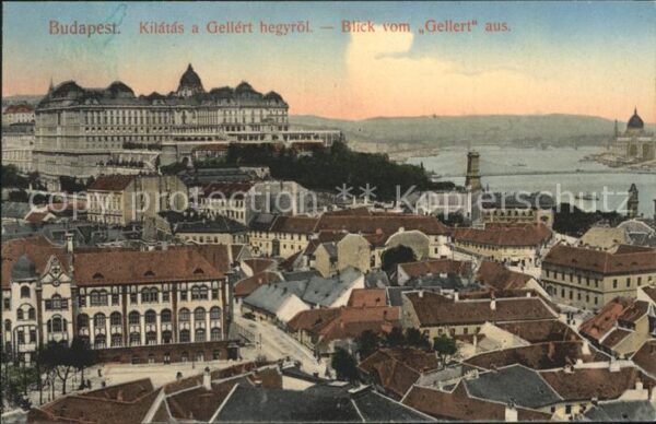 Budapest Blick vom Gellert
