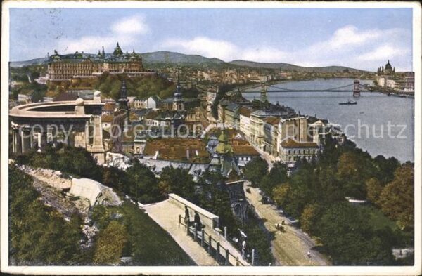 Budapest Blick vom Blocksberg