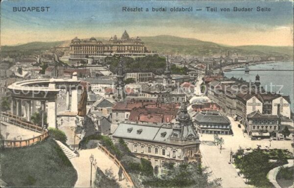 Budapest Reszlet a budai oldabrol
