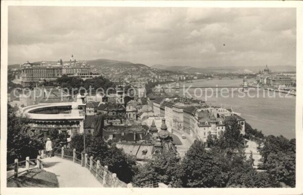 Budapest Blick vom St Gellertberg