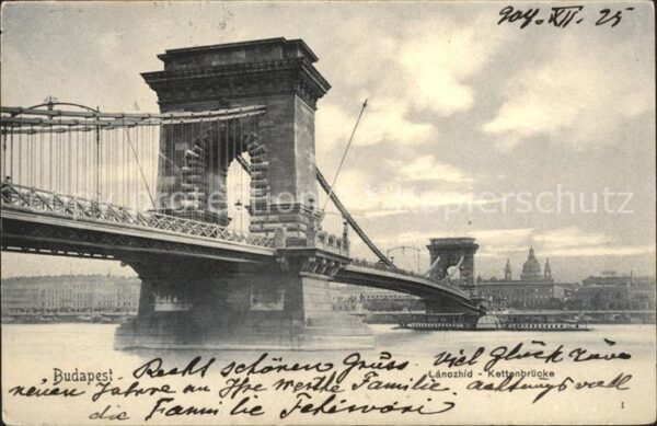 Budapest Kettenbrücke