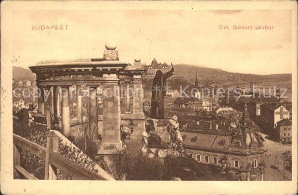 Budapest Szt Gellert szobor