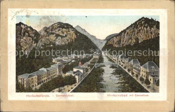 Herkulesbad Csernafluss