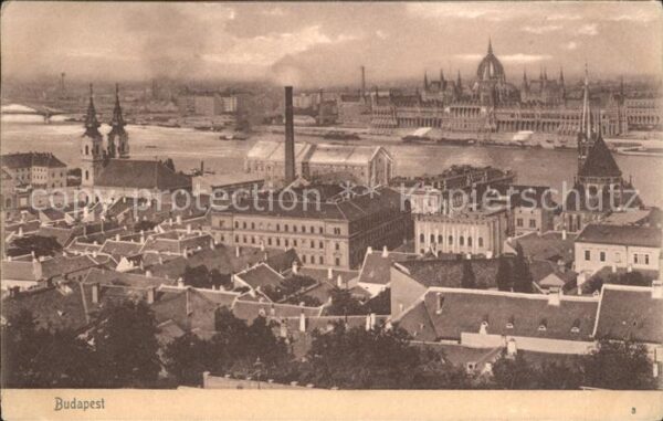 Budapest Fliegeraufnahme