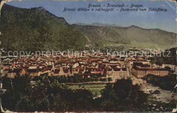 Brasso Brasov Kronstadt panorama