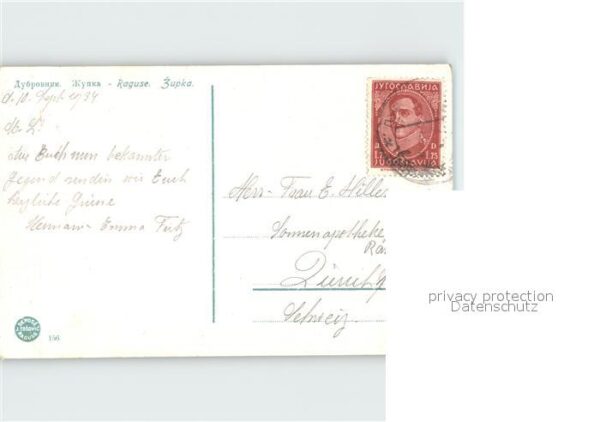 Raguse-Lacroma Frau an der Säule – Bild 2