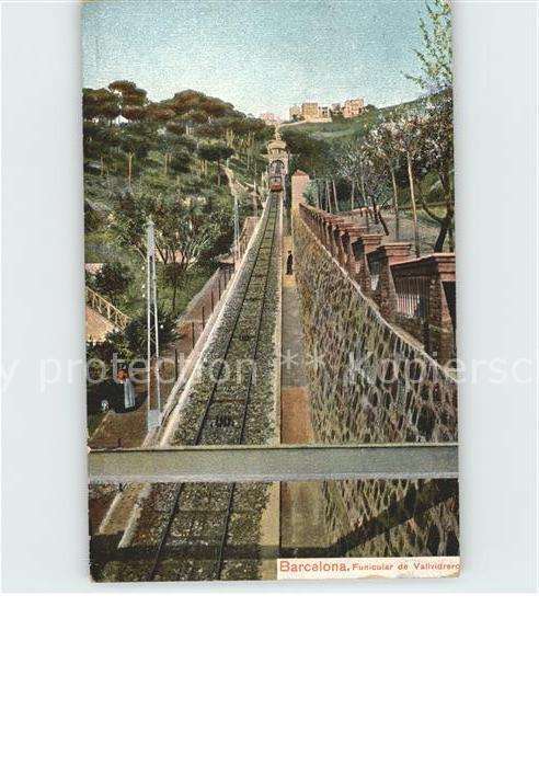 Barcelona Cataluna Funicular de Vallvidrera